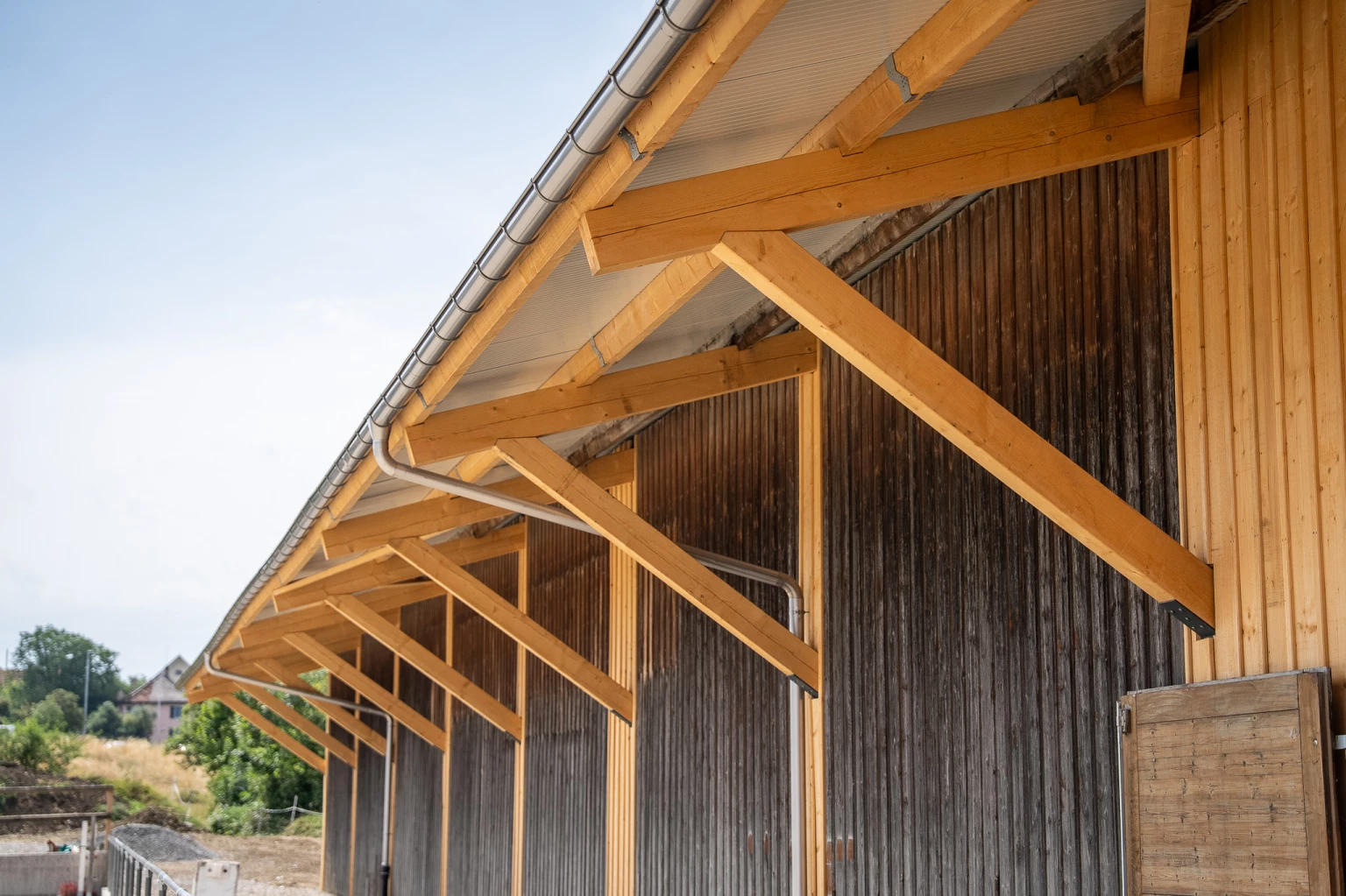 Holzbau Projekt Neubau landwirtschaftliches Gebäude Thurgau