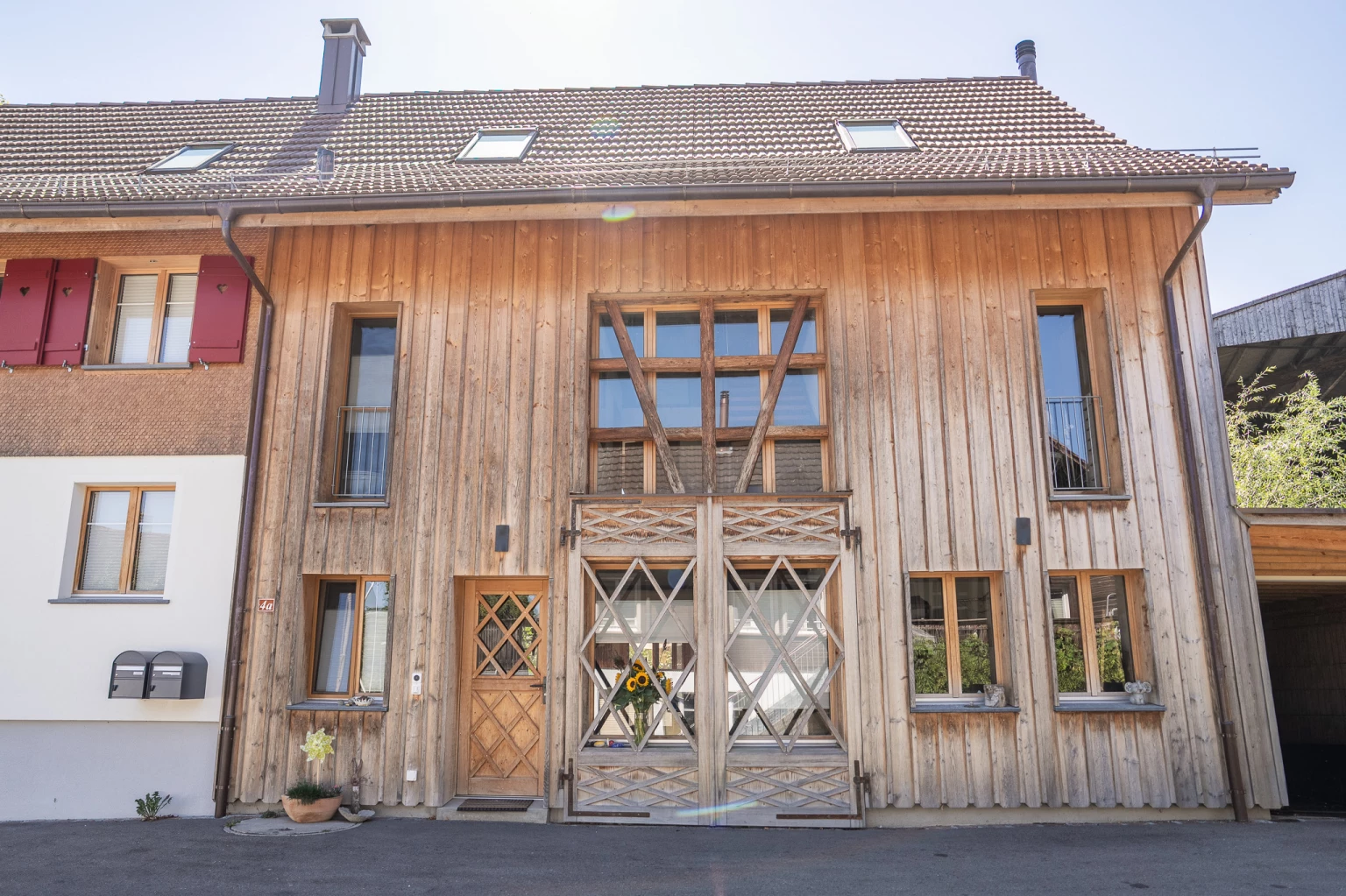 Nachhaltige Renovation mit Altholz durch Zimmerei in Illighausen